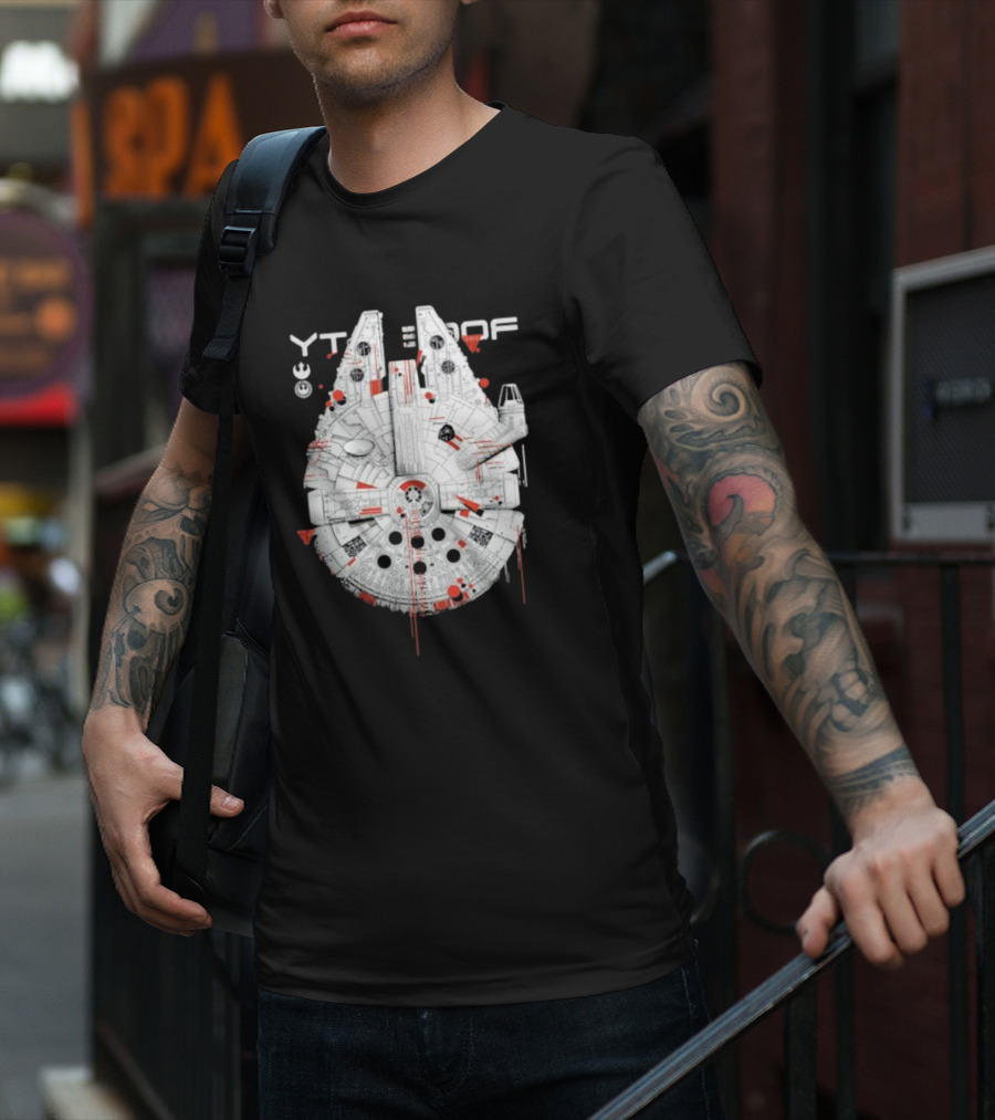 YT 1300F Mf Junker Star War Spaceship T-Shirt