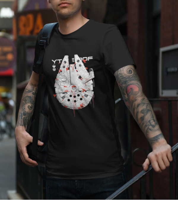 YT 1300F Mf Junker Star War Spaceship T-Shirt