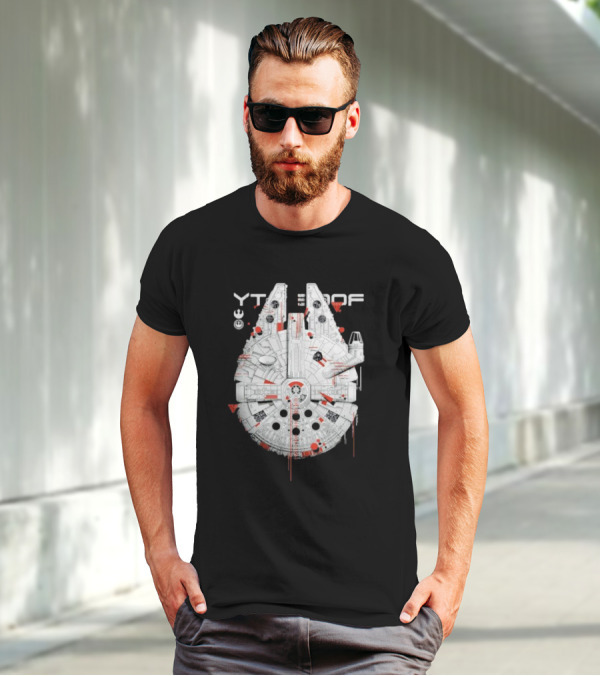 YT 1300F Mf Junker Star War Spaceship T-Shirt