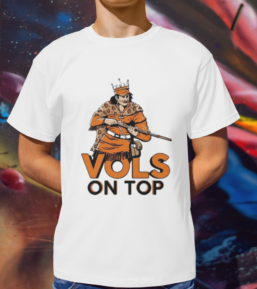 Old Row Vols On Top World Champs Vols On Top T-Shirt