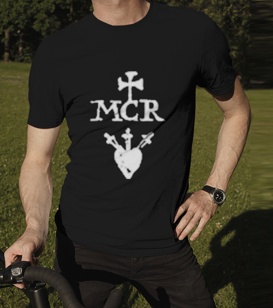 MCR From The Earth To The Morgve Heart Cross Symbol In Aeternum T-Shirt