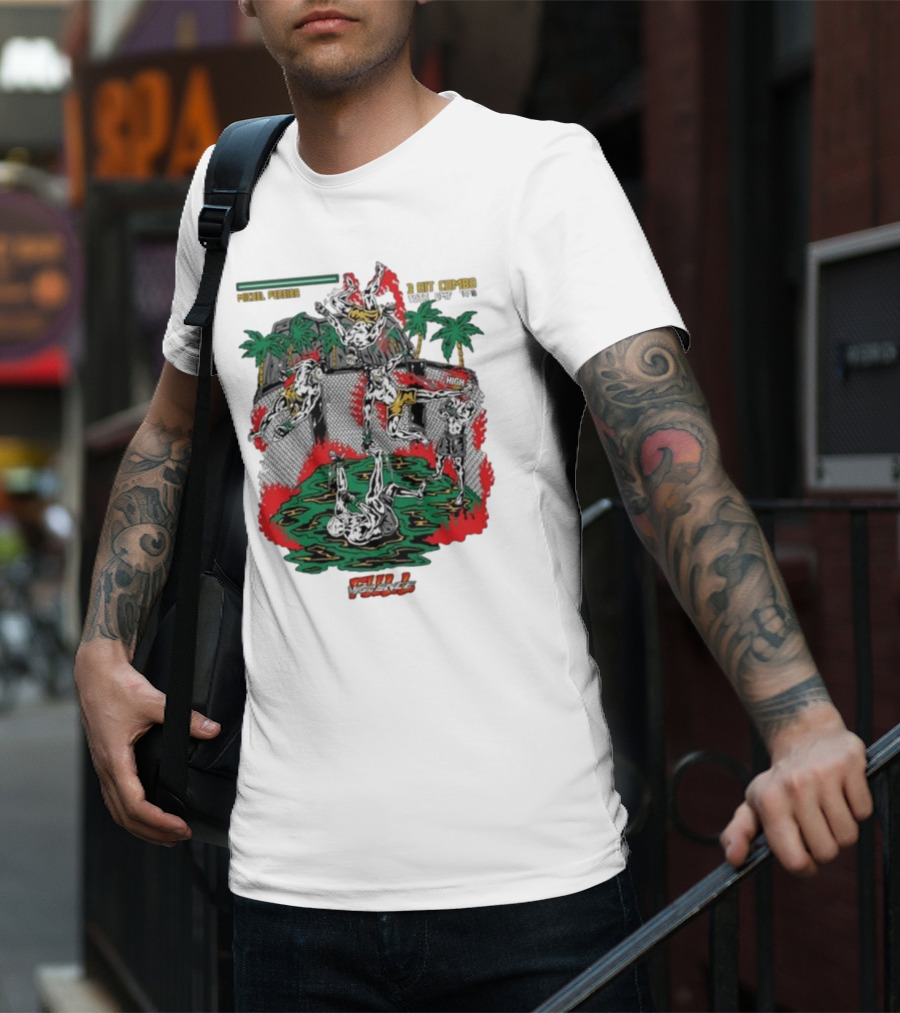 Michel Pereira Full Violence 8 Hit Combo Total Opp KO High T-Shirt