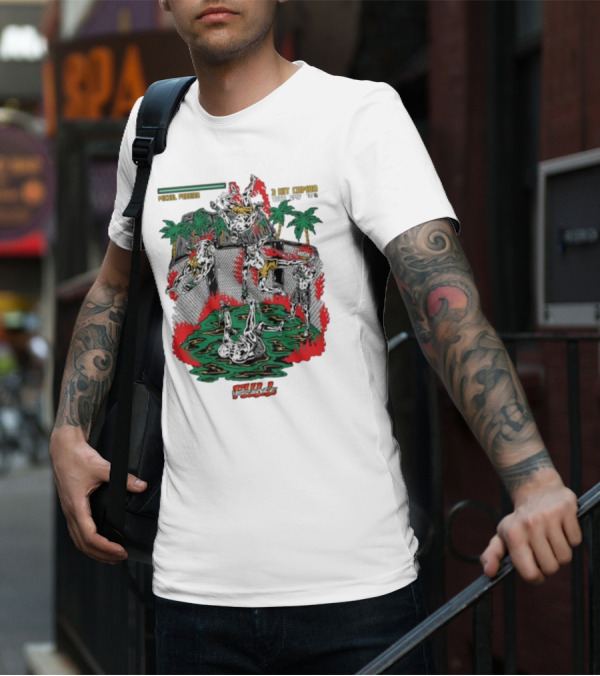 Michel Pereira Full Violence 8 Hit Combo Total Opp KO High T-Shirt