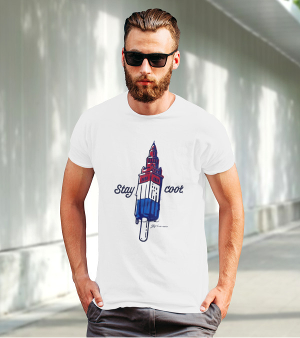 Stay Cool Cleveland Tower Popsicle T-Shirt