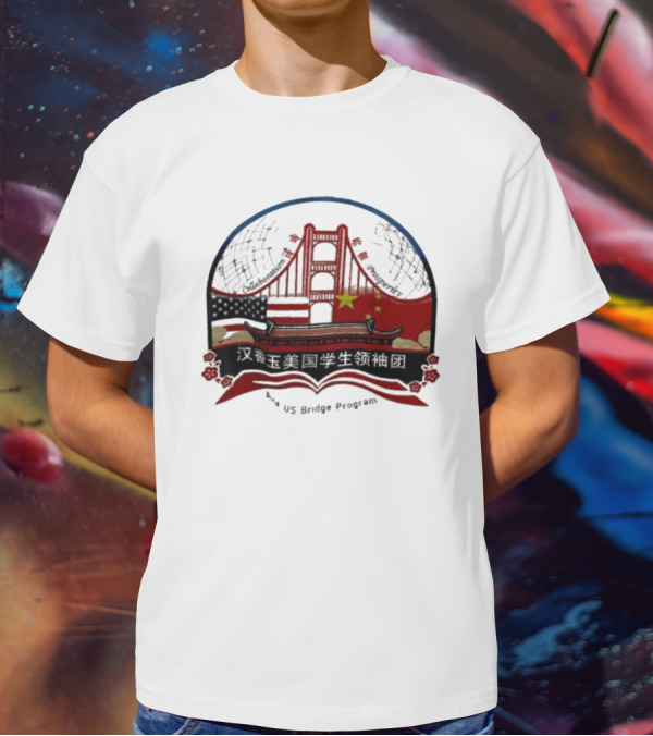 Collaboration Prosperity Sino US Bridge Program Student Leadership Group T-Shirt