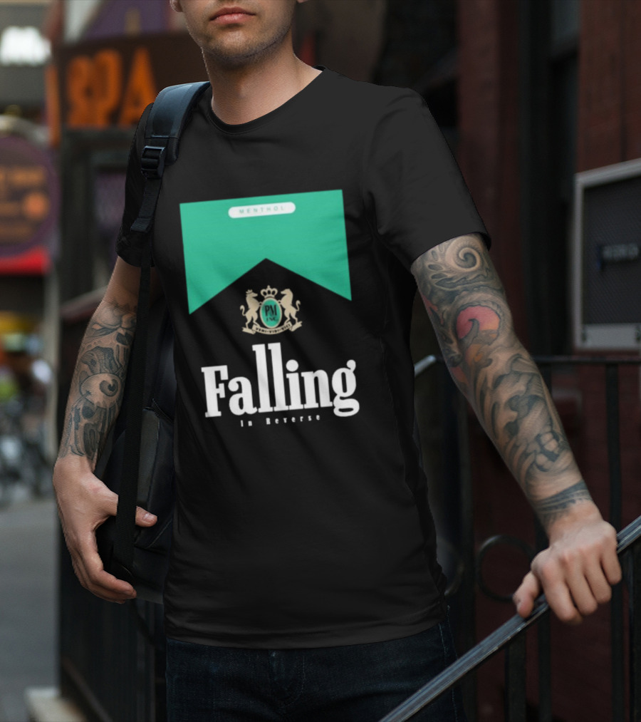 Falling In Reverse Menthol Crest And PM T-Shirt