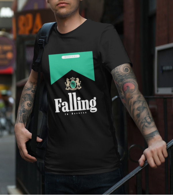 Falling In Reverse Menthol Crest And PM T-Shirt