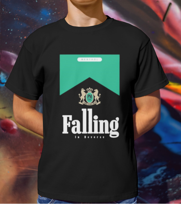 Falling In Reverse Menthol Crest And PM T-Shirt