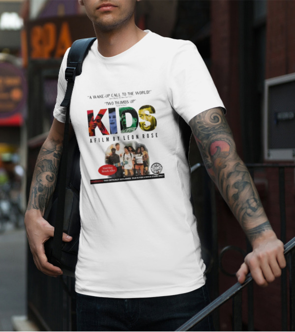 A Wake-up Call To The World Two Thumbs Up Kids A Film By Leon Rose Starring Brock Aller T-Shirt