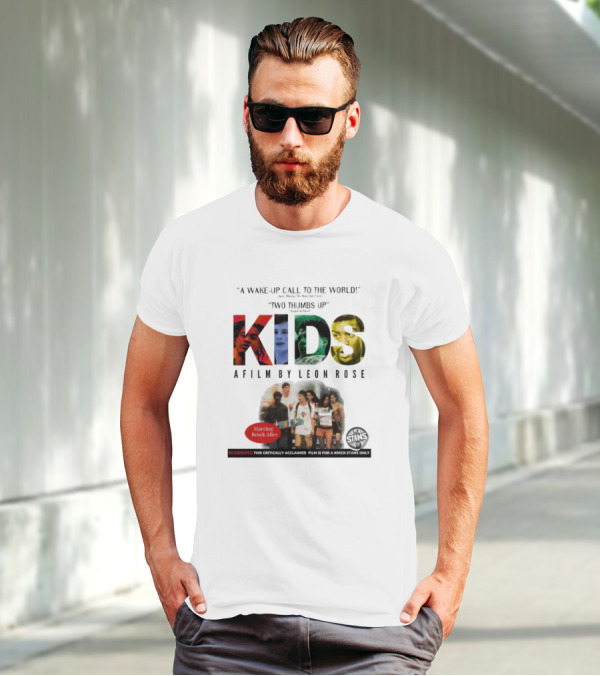 A Wake-up Call To The World Two Thumbs Up Kids A Film By Leon Rose Starring Brock Aller T-Shirt