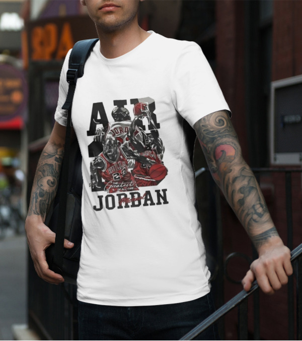 Air Jordan Bulls 23 The Greatest Of All Time Michael Jordan T-Shirt