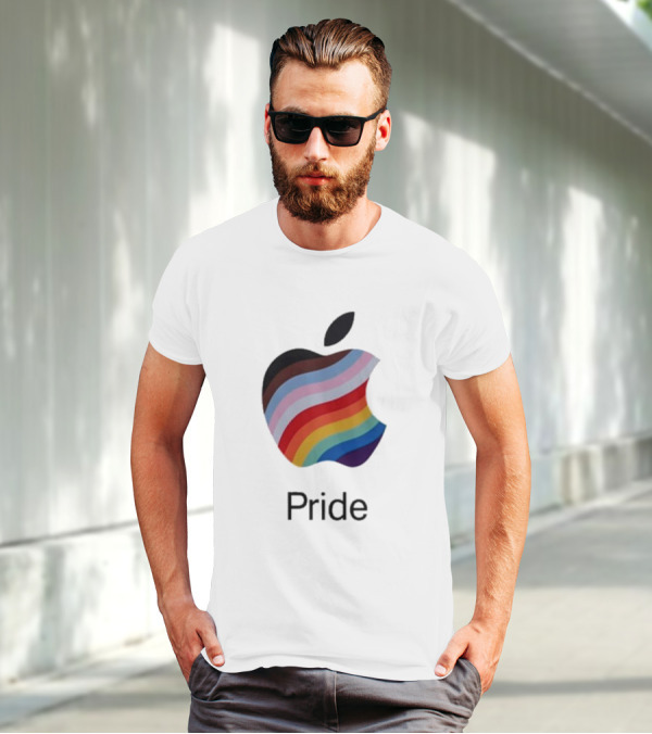 Apple Pride Rainbow T-Shirt