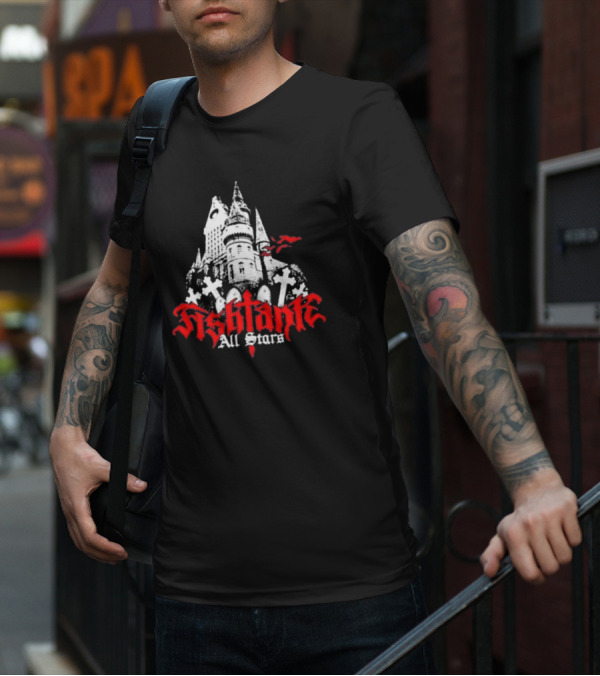 Fishtank All Stars Vampire Castle With Crosses T-Shirt