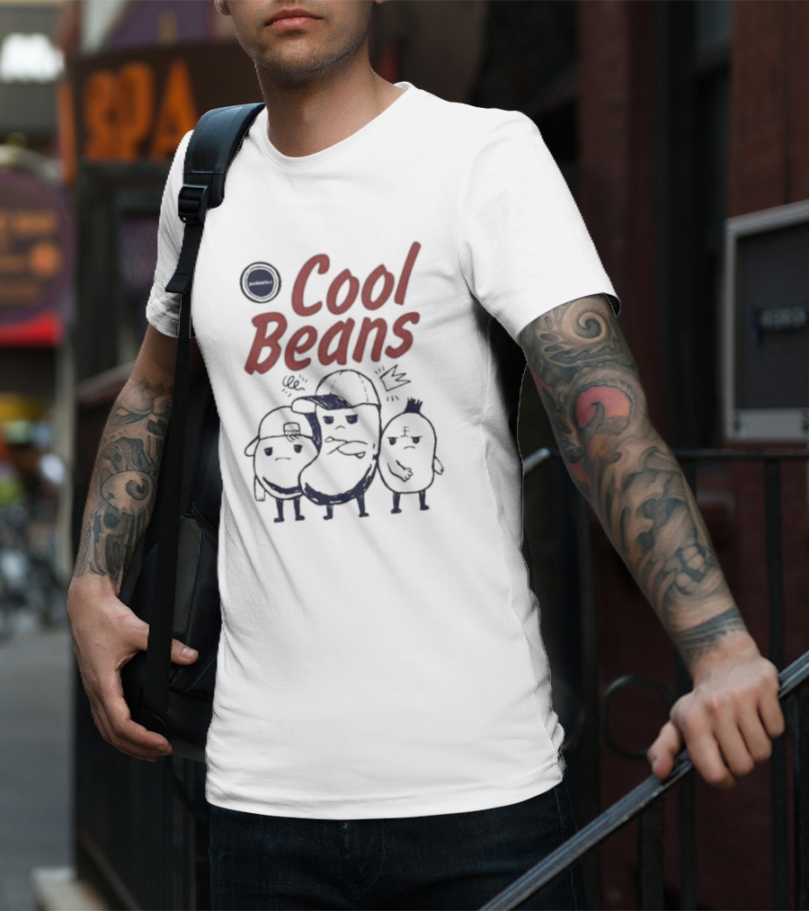 Cool Beans Funny Cartoon Characters With Attitude T-Shirt