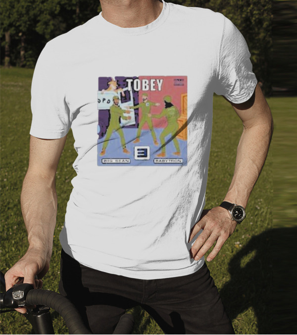Eminem Tobey Big Sean BabyTron Meme Three Spider-Men Arms T-Shirt