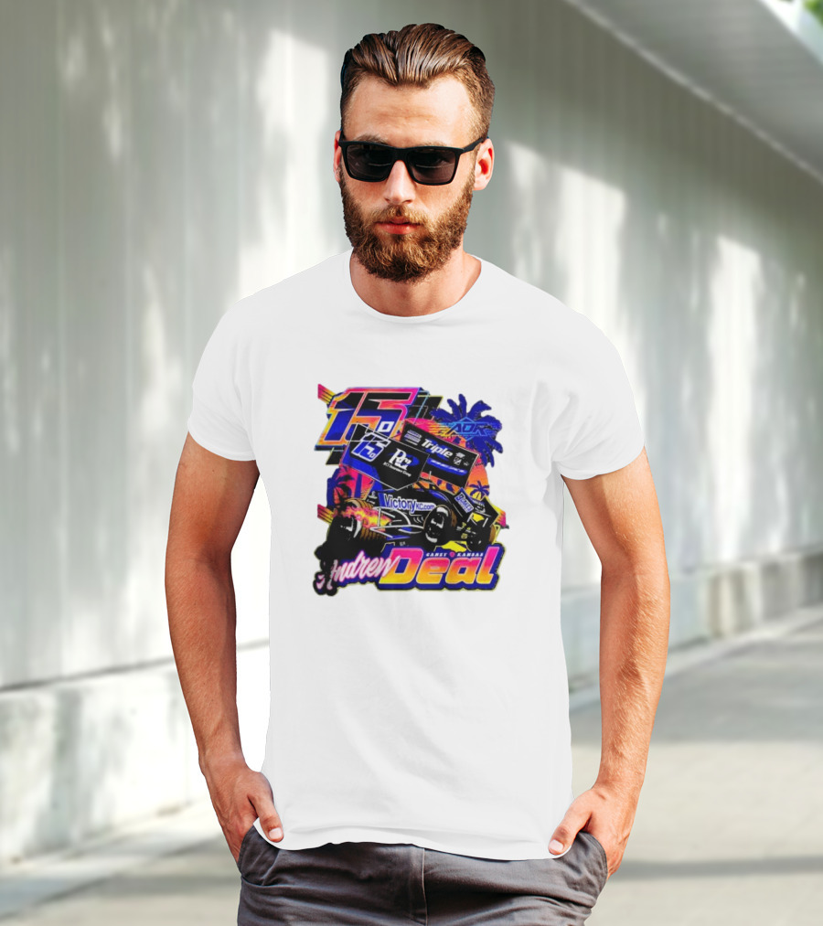 15 Andrew Deal Victory KC Motorsports Caney Kansas Racing T-Shirt