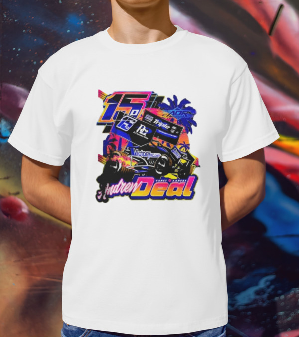 15 Andrew Deal Victory KC Motorsports Caney Kansas Racing T-Shirt