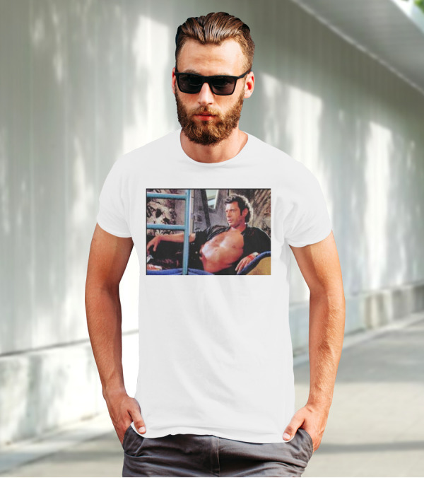 Ian Malcolm Jurassic Park Iconic Scene T-Shirt