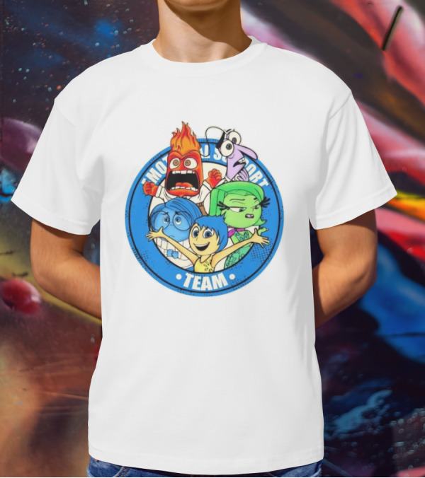 Emotional Support Team Inside Out Characters Riley's Emotions T-Shirt
