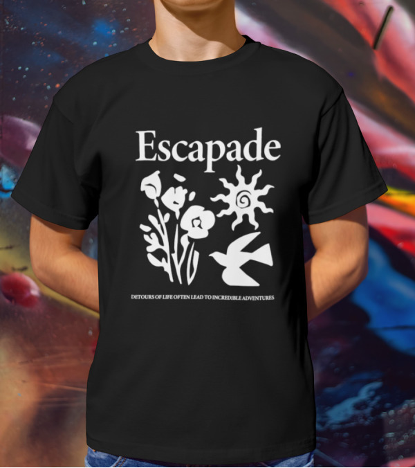 Escapade Sunflower Bird Journey Detours Of Life Often Lead To Incredible Adventures T-Shirt