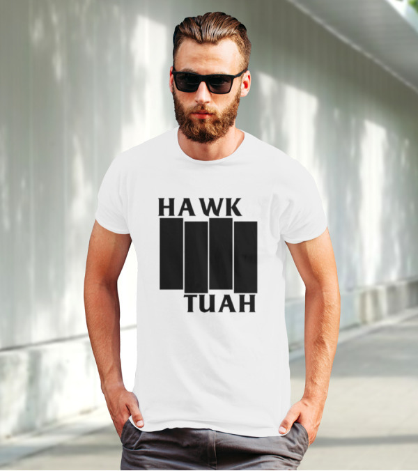 Hawk Tuah Black Flag T-Shirt