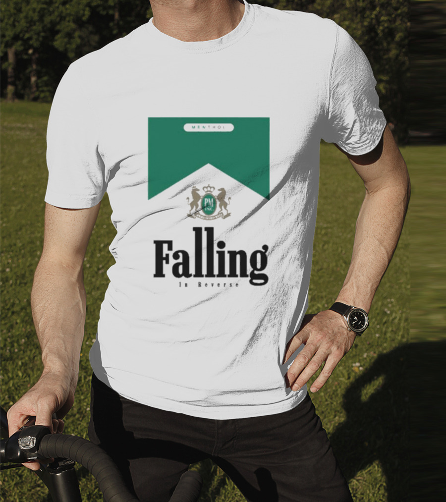 Falling In Reverse Menthol PM INC Lions Crest T-Shirt