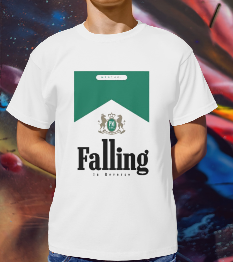 Falling In Reverse Menthol PM INC Lions Crest T-Shirt