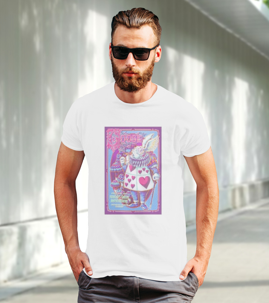 Goose At Fiddler's Green Amphitheatre Denver Wonderland T-Shirt