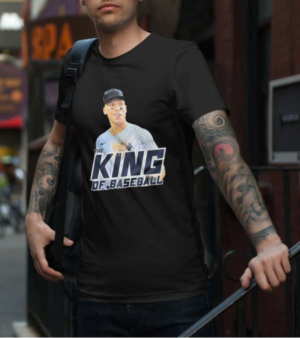 Aaron Judge The King Of Baseball T-Shirt