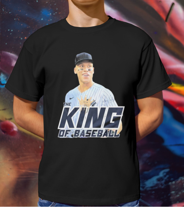 Aaron Judge The King Of Baseball T-Shirt