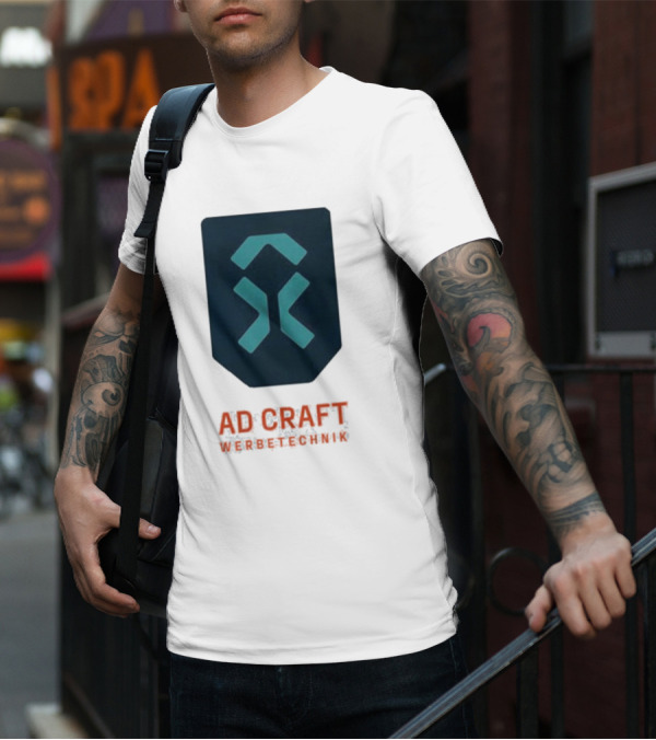 Ad Craft Werbetechnik Emblem Symbolic Representation T-Shirt