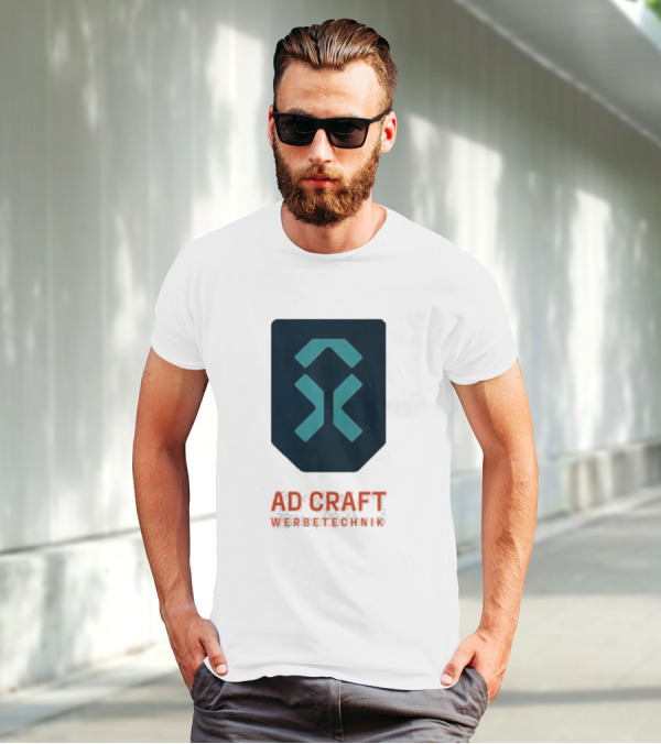 Ad Craft Werbetechnik Emblem Symbolic Representation T-Shirt