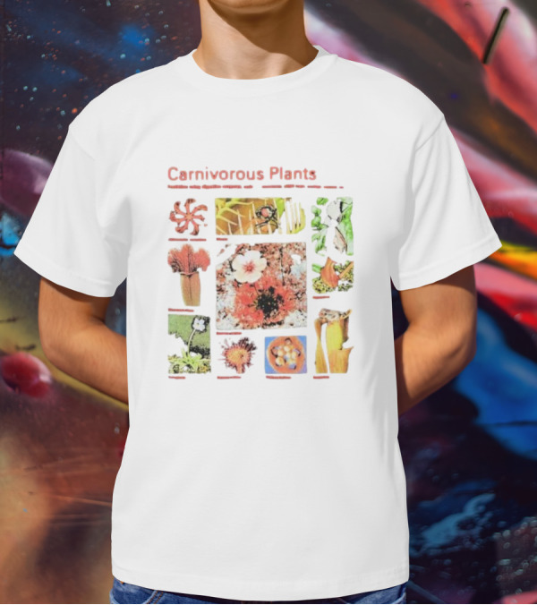 Carnivorous Plants Nepenthes Dionaea Drosera Sarracenia Aldrovanda Trapping Mechanisms T-Shirt