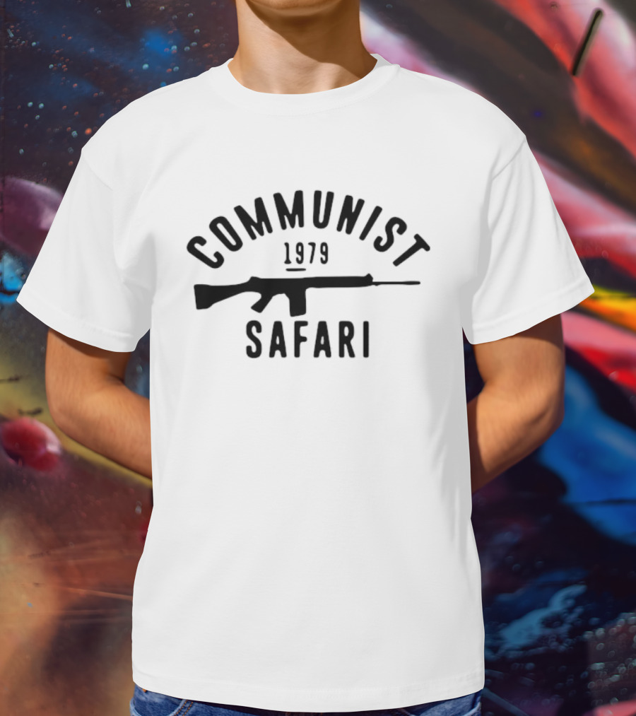 COMMUNIST SAFARI 1979 AK-47 T-Shirt