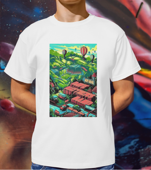 Dave Matthews Band Alpine Valley Music Theatre East Troy Hot Air Balloons June 22 T-Shirt
