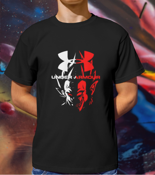 Vegeta Dual Face Under Armour Dragon Ball T-Shirt