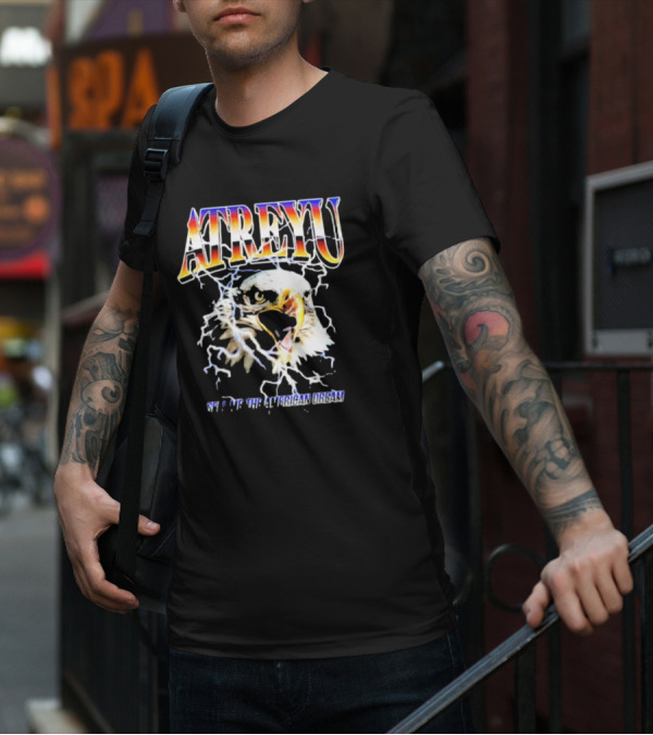 ATREYU Set Me The American Dream Eagle Lightning T-Shirt
