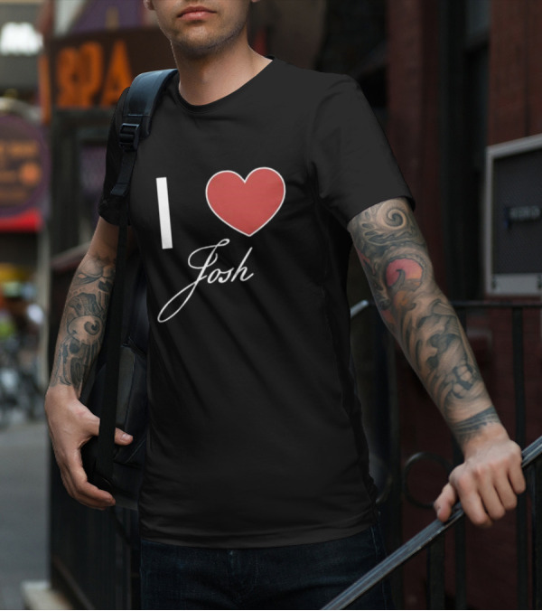Joshfanpage888 I Heart Josh Love T-Shirt