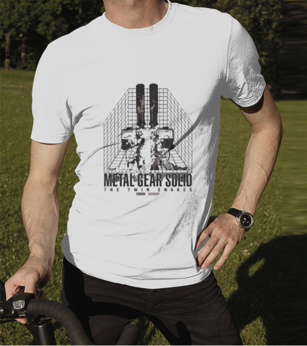 Metal Gear Solid The Twin Snakes Tactical Espionage Action T-Shirt