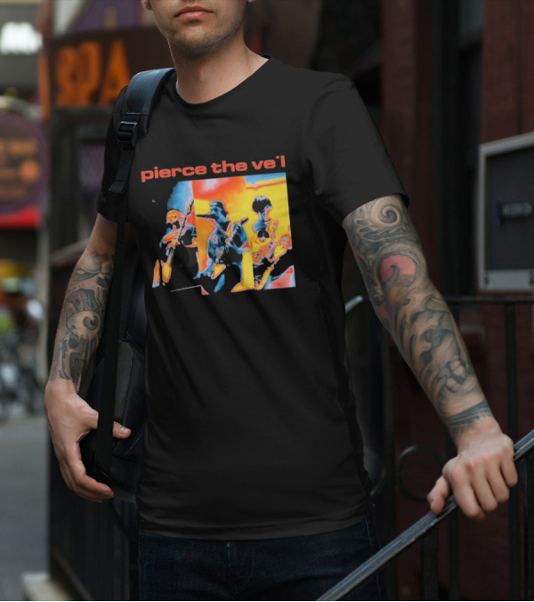 Pierce The Veil Rock Sound Issue 304 Psychedelic Band Performance T-Shirt