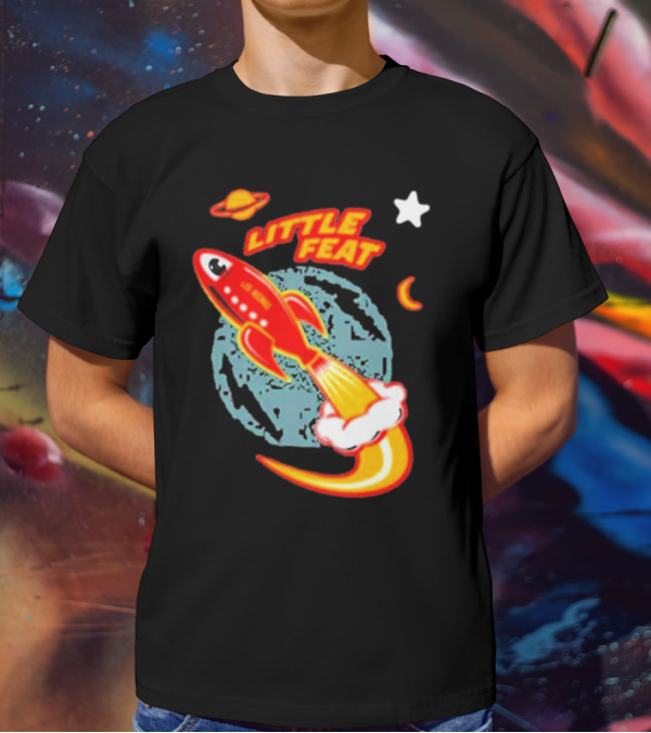 Little Feat Rocketship Planetary Adventure T-Shirt