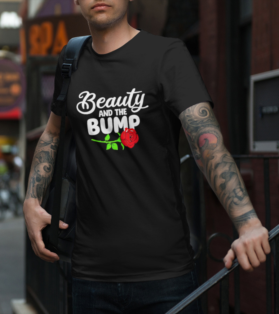 Beauty And The Bump Rose T-Shirt