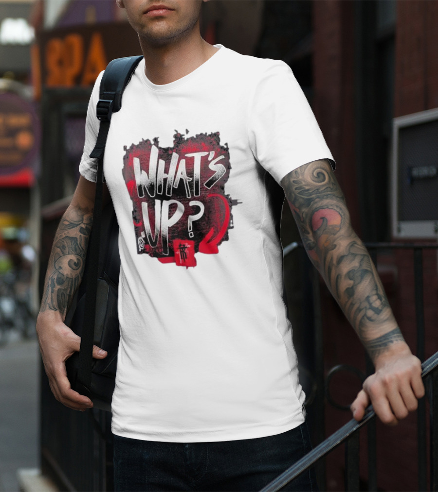 What's Up Bold Graphic R-Truth T-Shirt