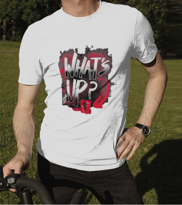 What's Up Bold Graphic R-Truth T-Shirt
