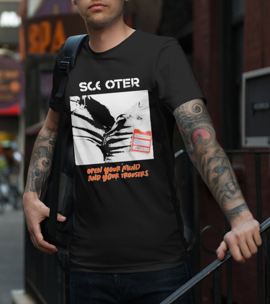 Scooter Open Your Mind And Your Trousers Scooter ICE Volume 1 ETA 10:15xl T-Shirt