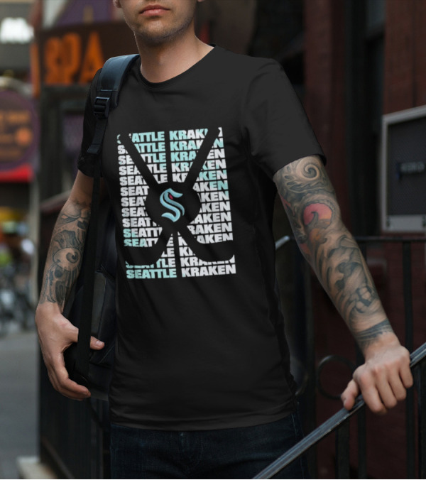 Seattle Kraken Youth Hockey Seattle Kraken Box T-Shirt