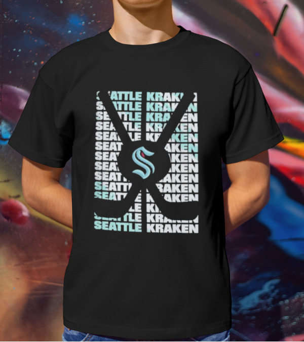 Seattle Kraken Youth Hockey Seattle Kraken Box T-Shirt