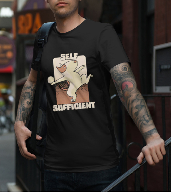 SELF SUFFICIENT BULL TERRIER T-Shirt
