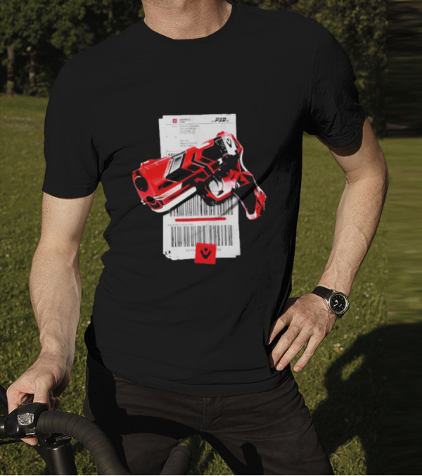 Sentinels Pistol Barcode PSD Capsule T-Shirt