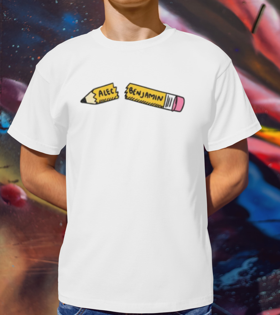 Alec Benjamin Broken Pencil Graphic T-Shirt